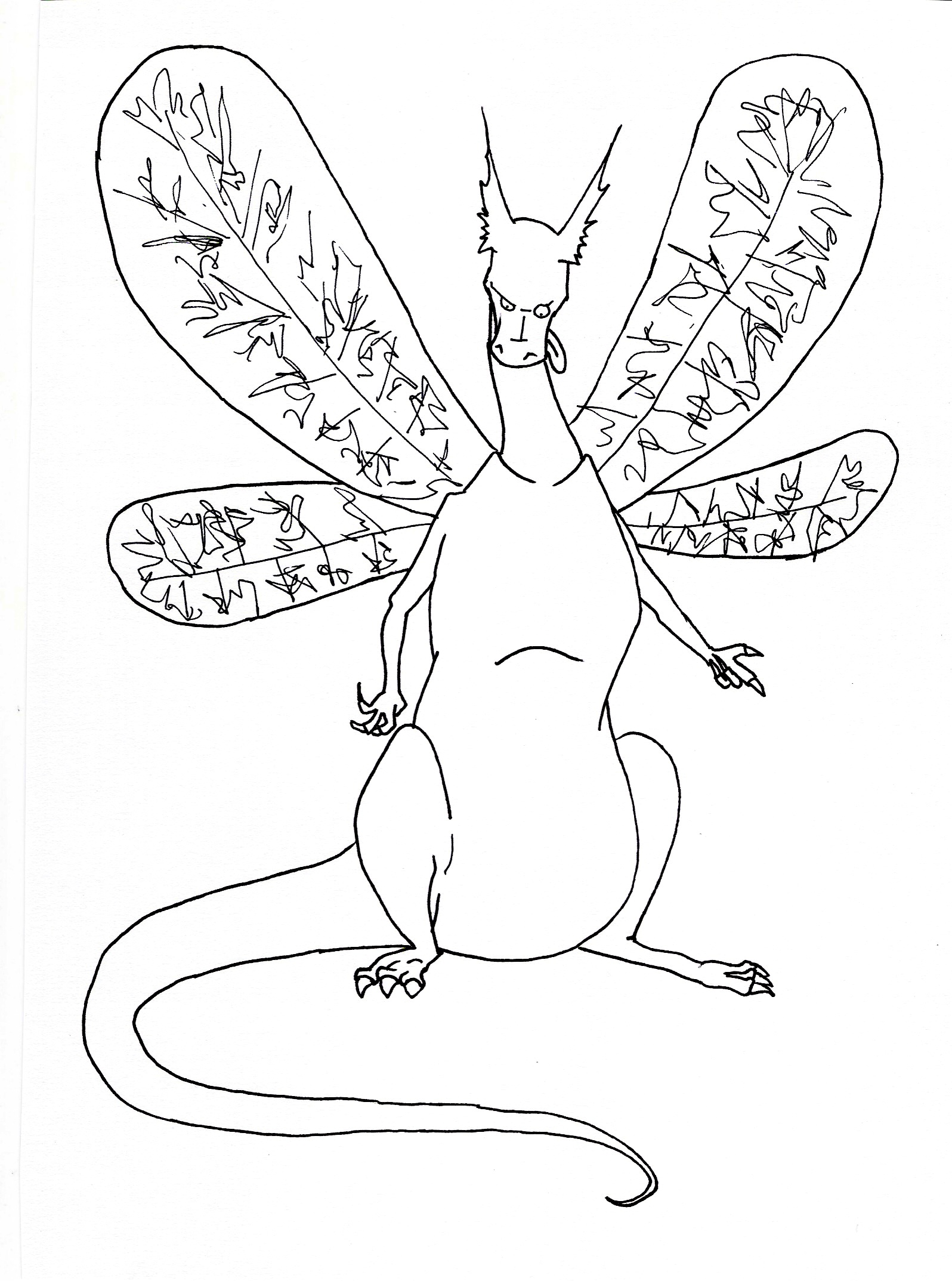 1596x2147 Dragonfly Character Concept