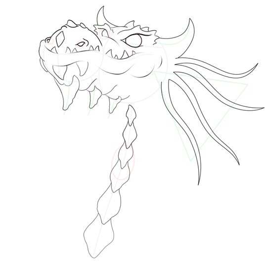 540x540 How To Draw A Dragon Head