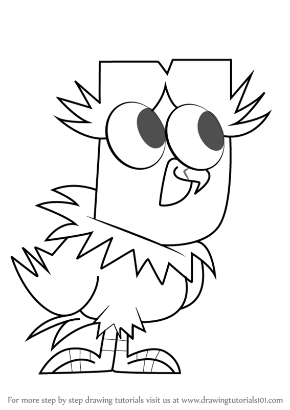 567x800 Learn How To Draw Cody Jr. From Total Drama (Total Drama) Step By