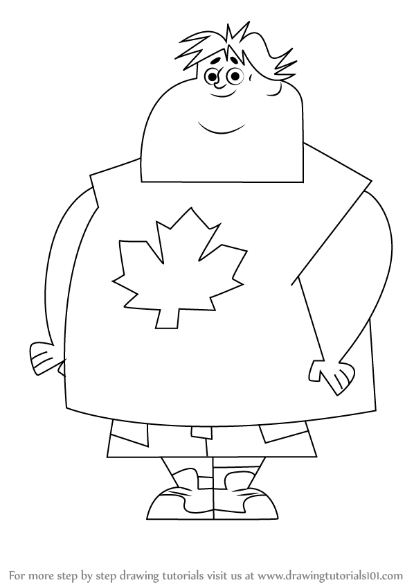 598x847 Learn How To Draw Owen From Total Drama Island (Total Drama Island