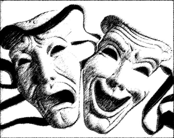 600x477 Drama Masks By 5theatre Gal6