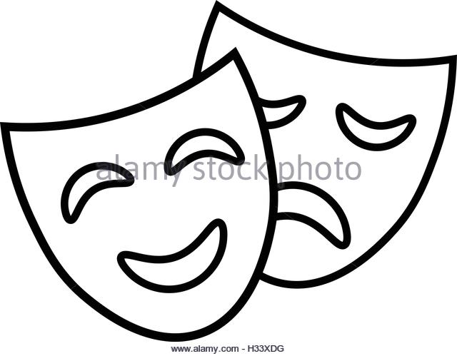 640x499 Theatre Masks Black And White Stock Photos Amp Images