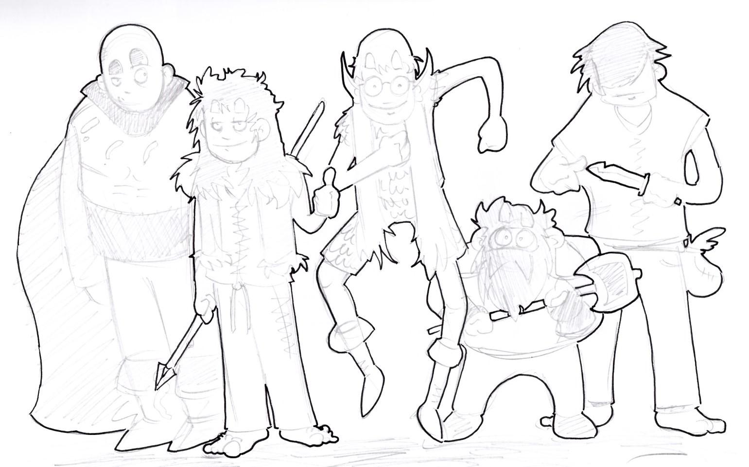 1541x962 Oc] Just Went Through Some Old Drawings And Found This Around 10