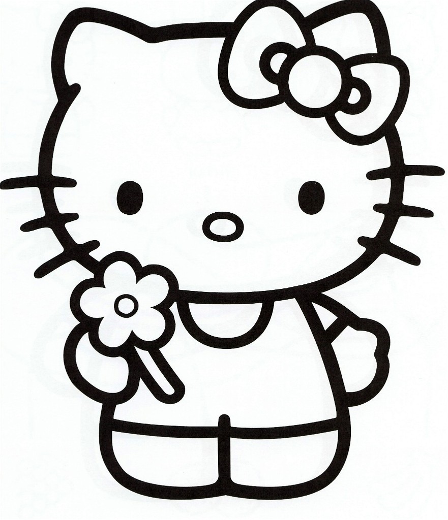 881x1024 Le Par Petitesmains Tags Coloriage Hello Kitty Thingkid. Hello