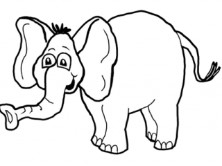 320x240 Cartoon Pictures To Draw For Kids How To Draw Cartoon Elephants