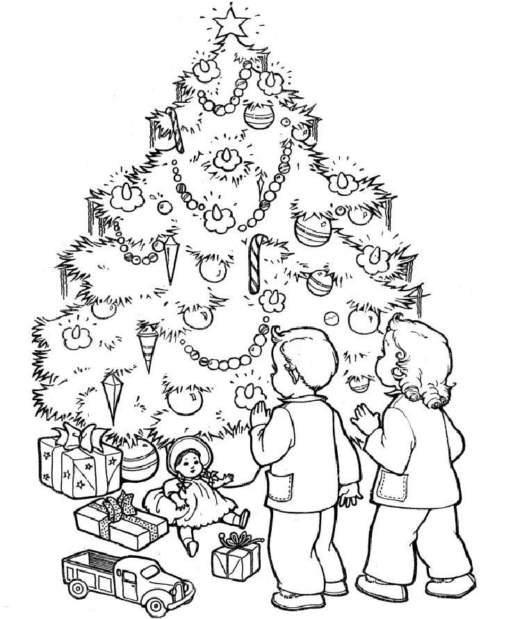 728x891 Christmas Drawings For Adults Fun For Christmas
