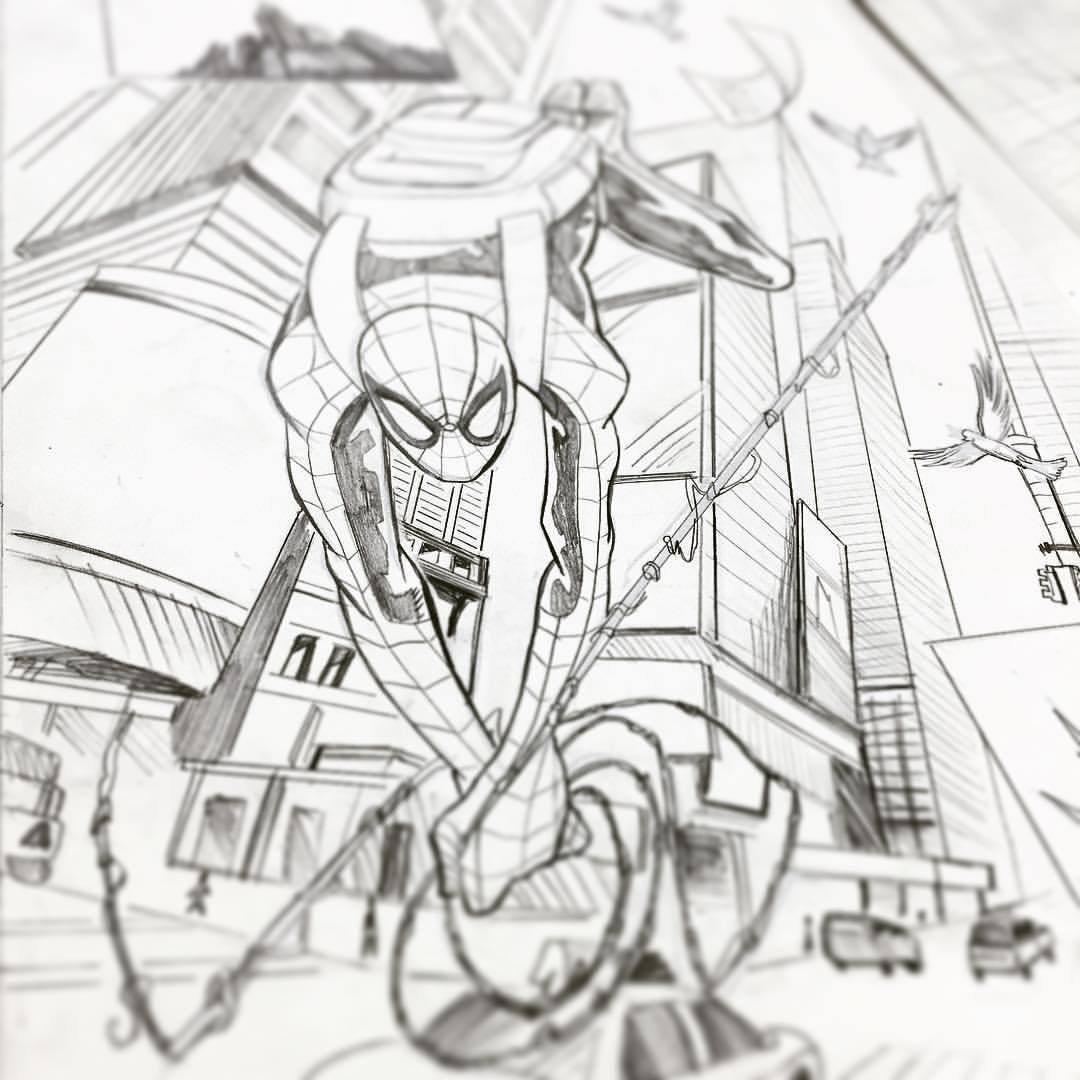 1080x1080 The Art Of Jose Fernandez Swinging Through The City. Pencils