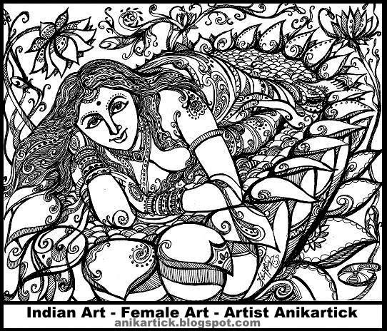 542x464 Female Illustration