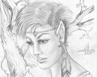 340x270 Pencil Drawings Amp Illustrations Etsy Ca