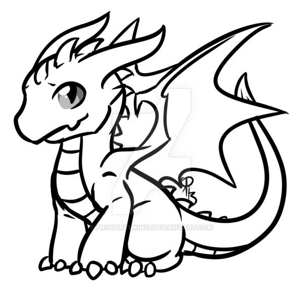 600x600 Baby Dragon Lines Commission By Proudryukin13 Nursery