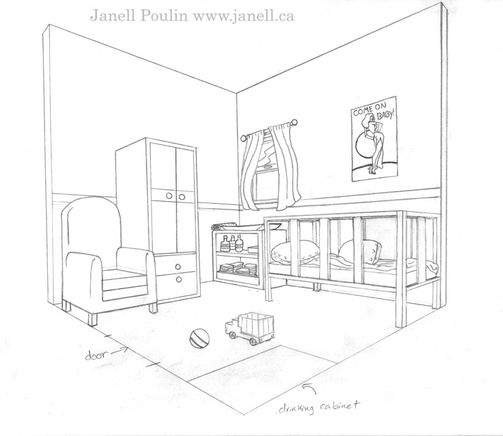 714x620 Baby Room Front By Shadownell