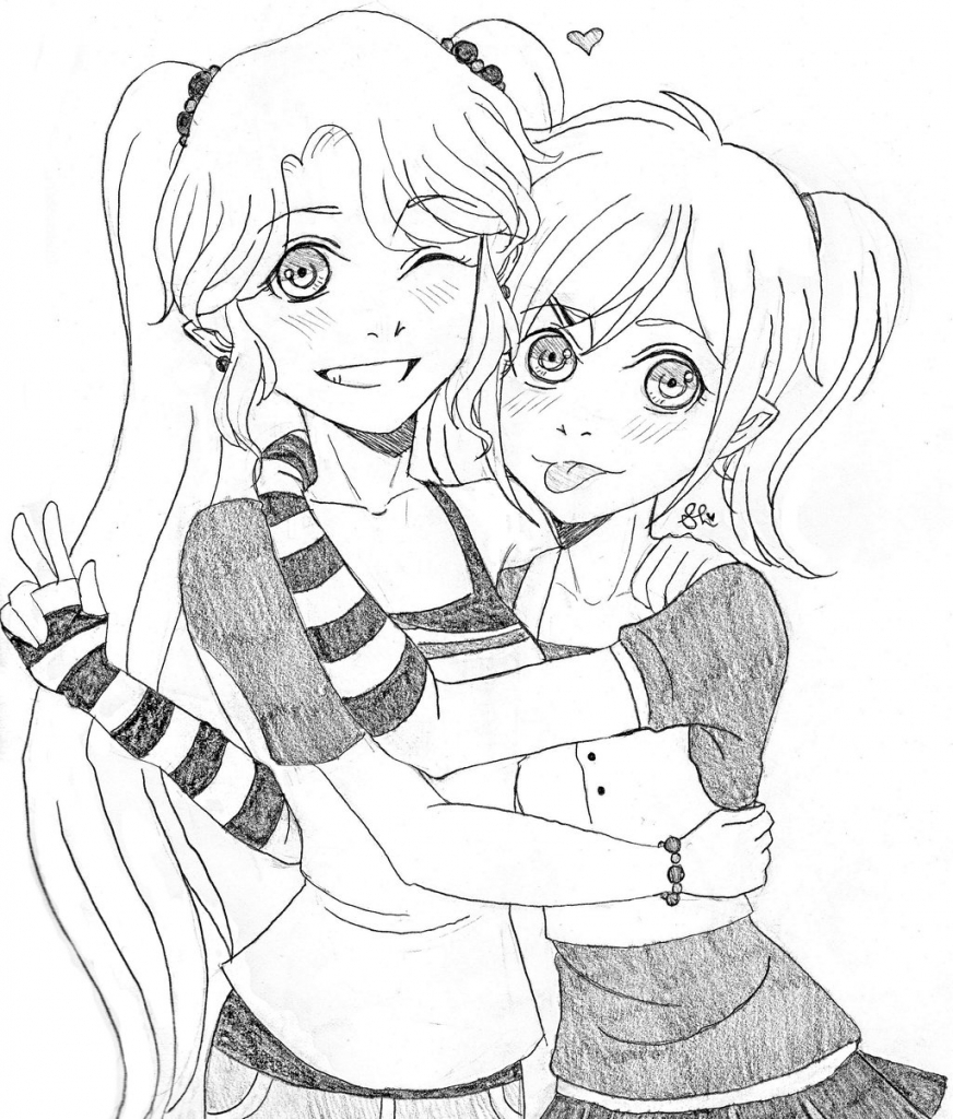 872x1024 Drawings Of Best Friends Images About B.f.f