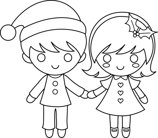 550x479 Christmas Drawings For Children Fun For Christmas