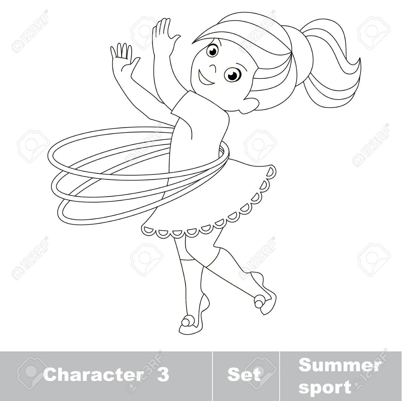 1300x1298 Page To Be Color. One Baby Girl Turns The Hoop. Summer Outdoor