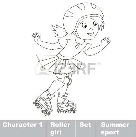 449x450 Page To Be Color. Two Baby Boy And Girl Ride A Bike. Summer