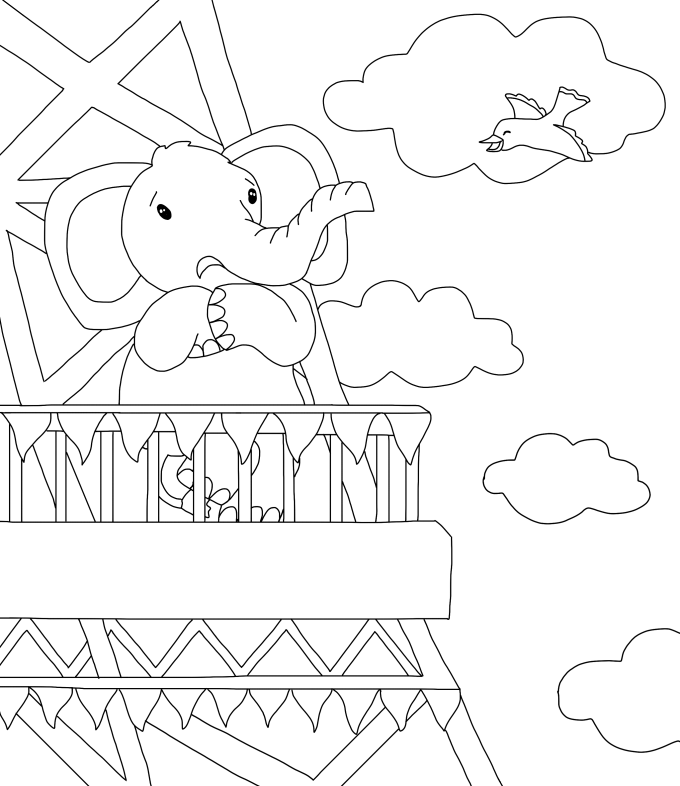 680x786 Make Detailed Line Drawings For Children Book Drawings