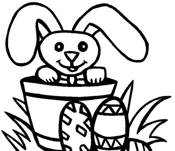 600x518 Drawing Easter Bunny Coloring Page Batch Coloring