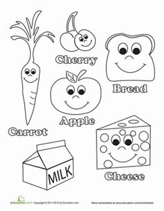 236x304 Free Coloring Pages Food