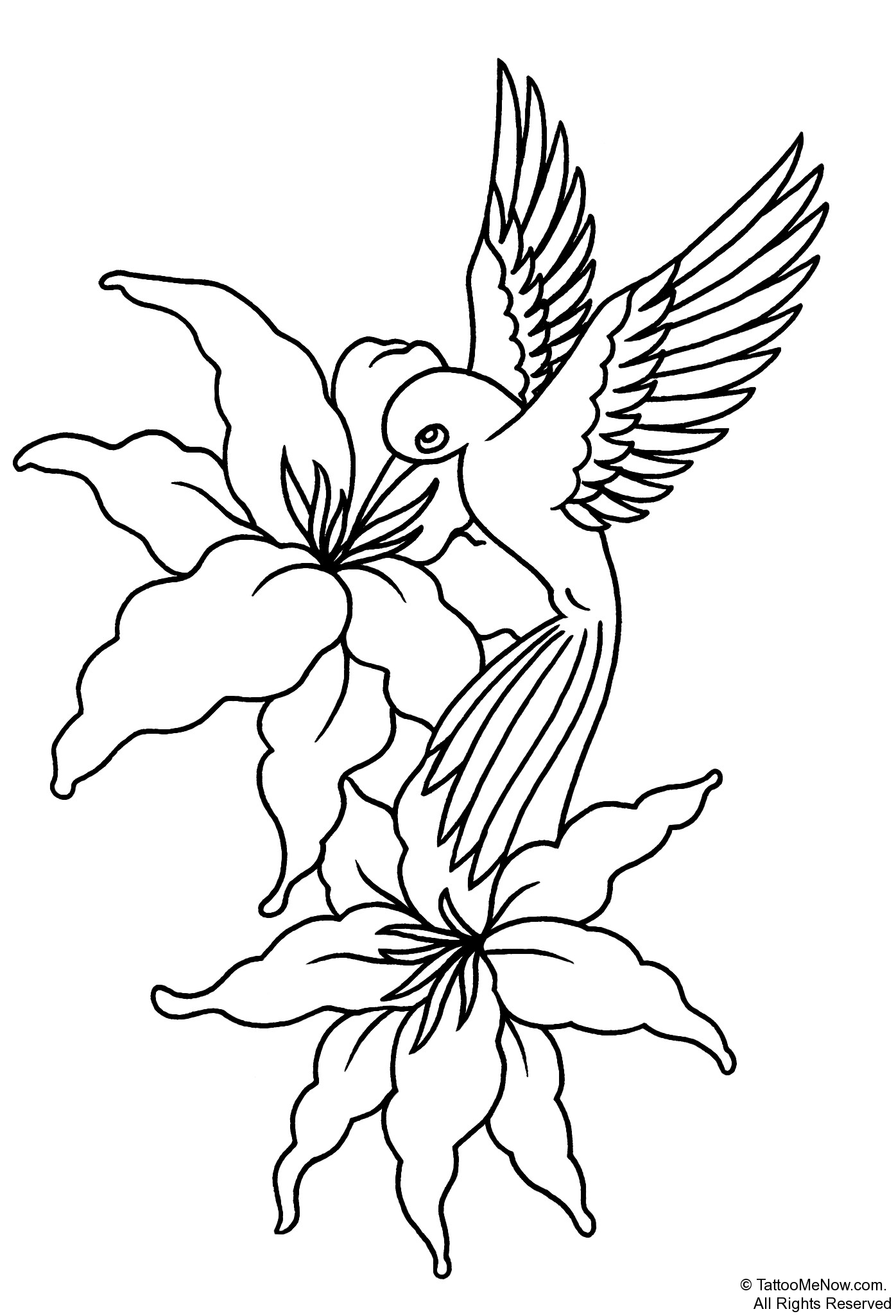 1396x2050 Flower Stencils Printable Your Free Printable Tattoo Designs