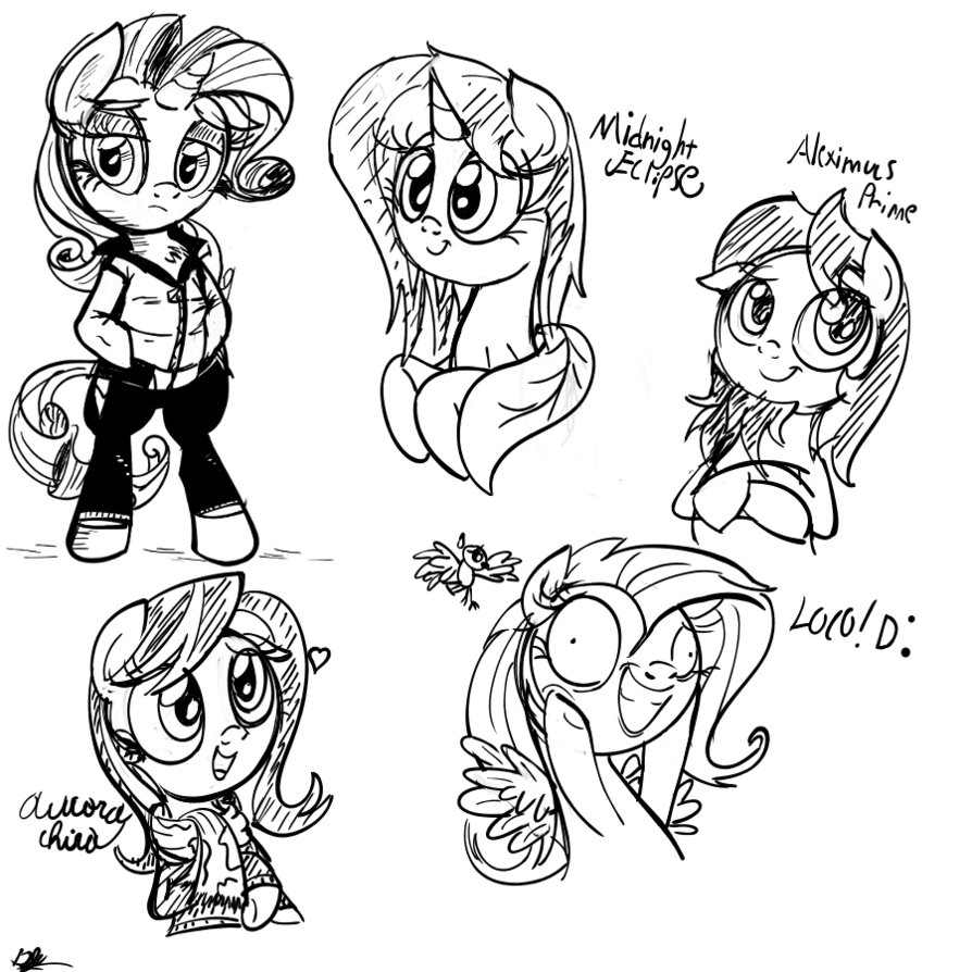 894x894 Drawings Of Friends And Others By Daniel Sg