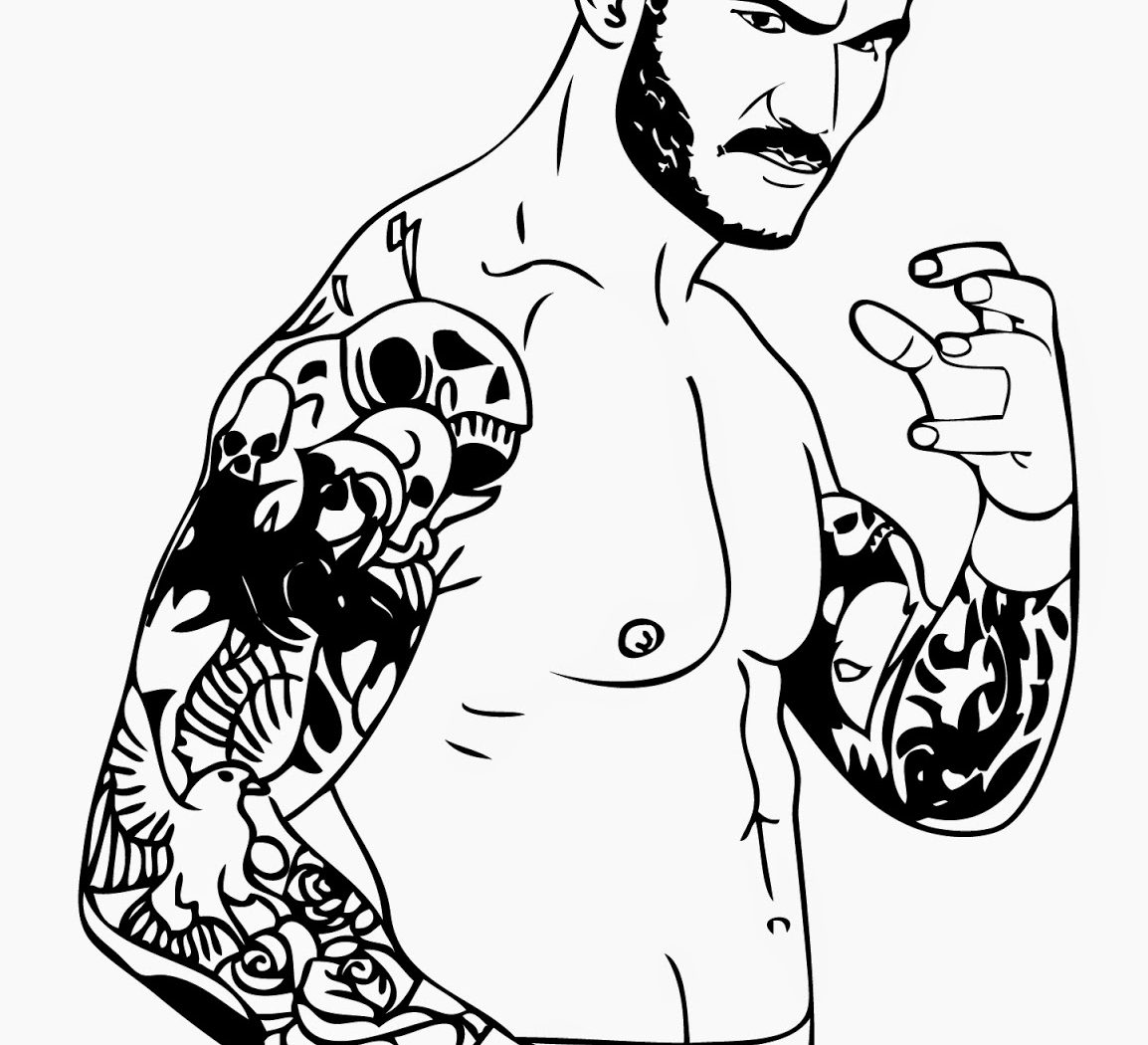 1154x1050 Free Coloring Pages Of John Cena And Big Show Wrestler Wwe Friends