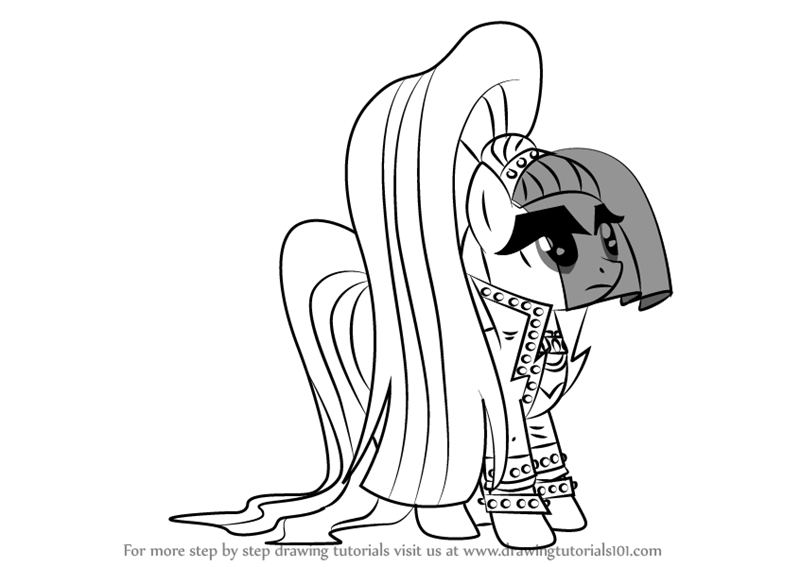 800x567 Learn How To Draw Countess Coloratura From My Little Pony