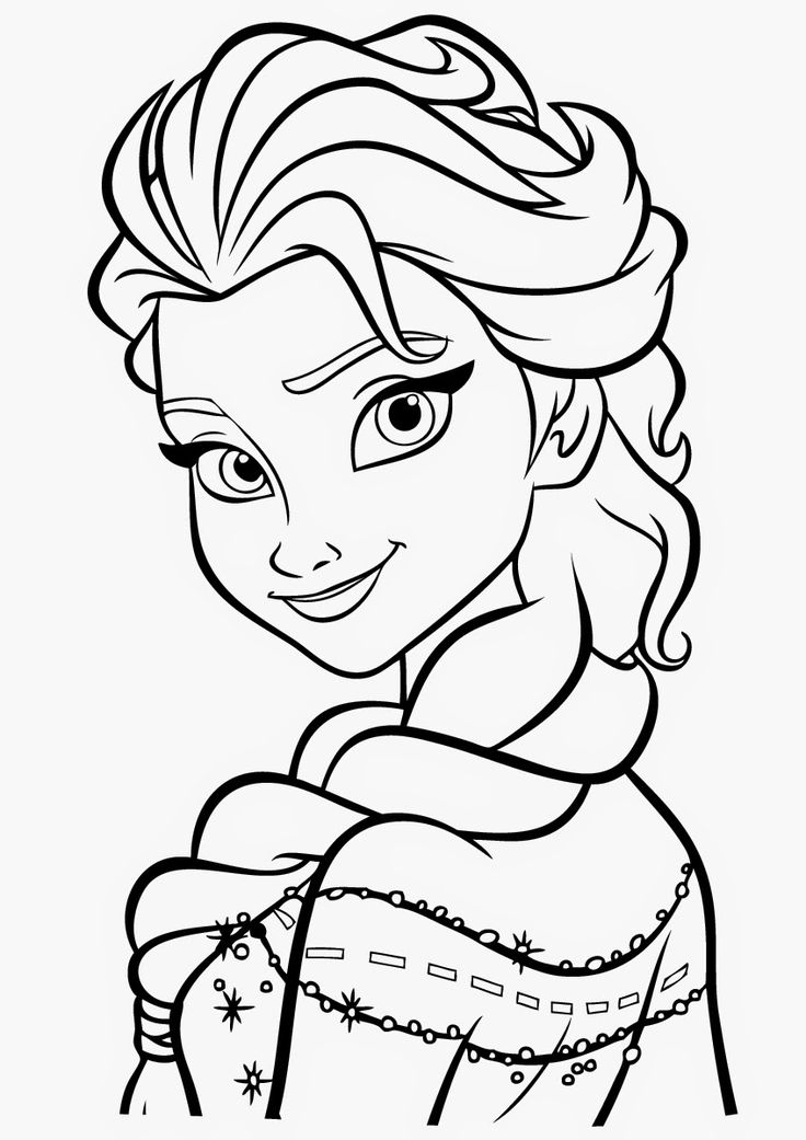 736x1041 Kid Coloring Pages