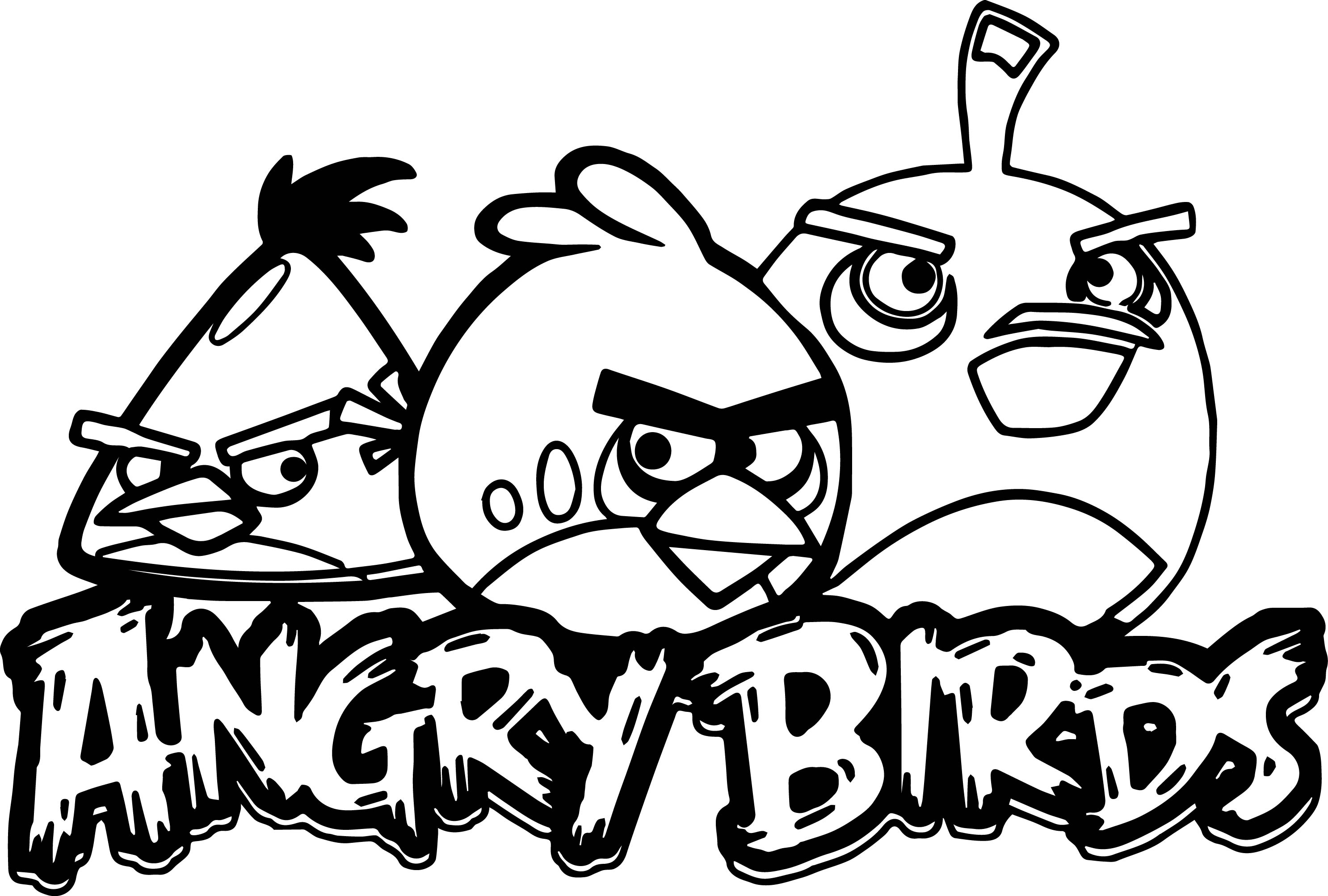 2972x2005 Printable Angry Birds Coloring Pages For Kids Coloringstar