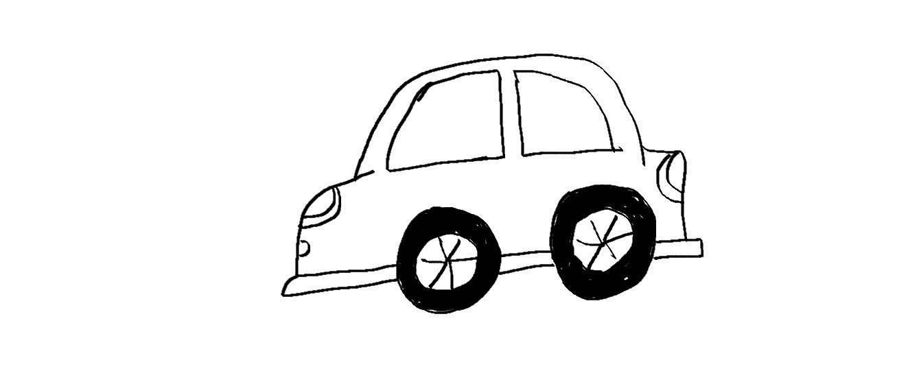 1339x557 Easy Kids Drawing Lessons How To Draw A Cartoon Car