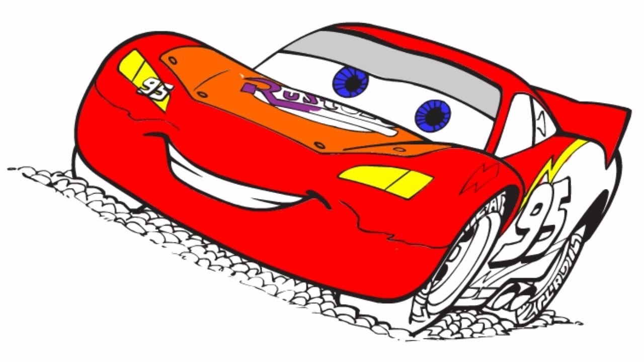 1280x720 How To Draw Lightning Mcqueen Cars