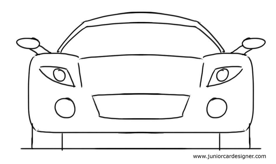 943x560 Very Easy Drawings For Kids Simple Car Drawing Related Keywords