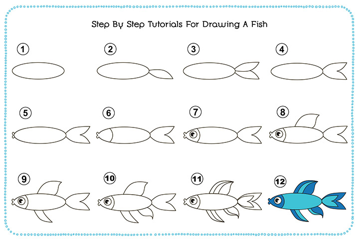 Drawing For Kids Fish at GetDrawings | Free download