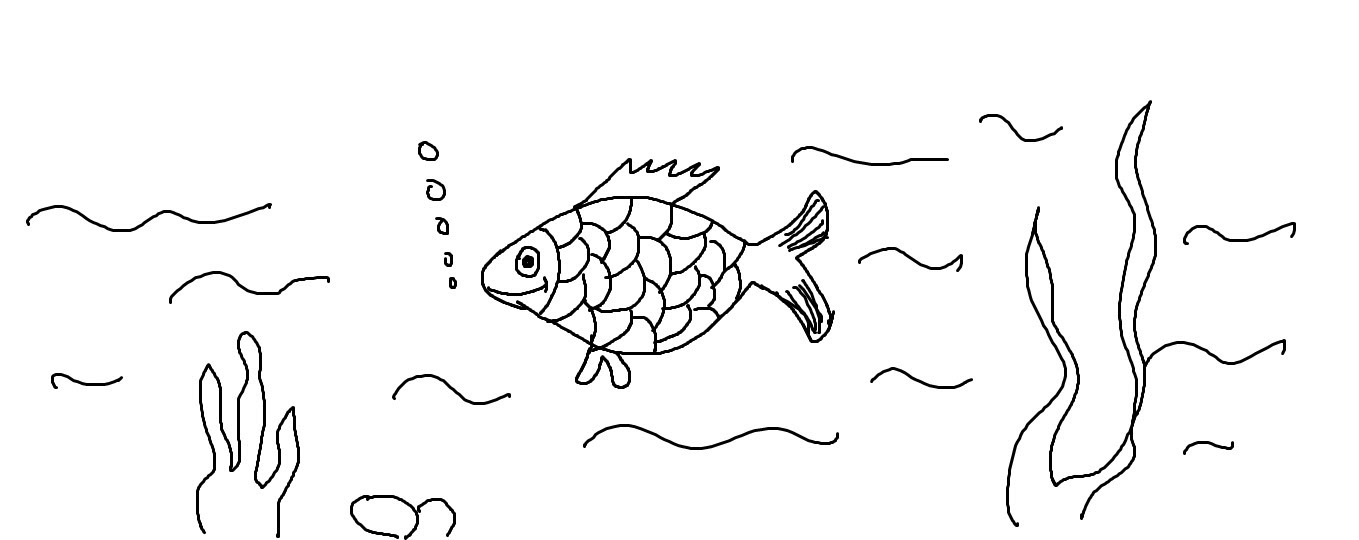 1359x540 Easy Kids Drawing Lessons How To Draw A Cartoon Fish For Kids