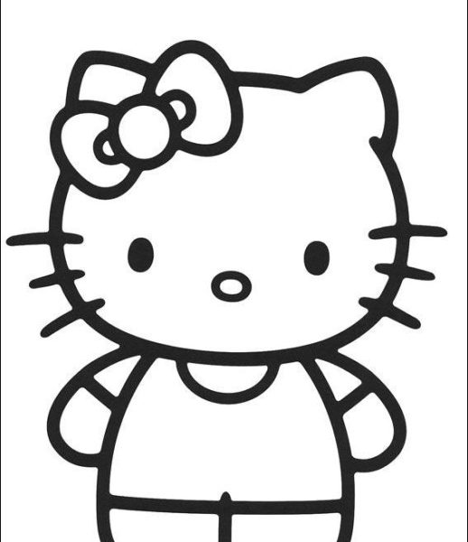 518x600 Simple Sketches For Kids Simple Colorful Peacock Drawing Free