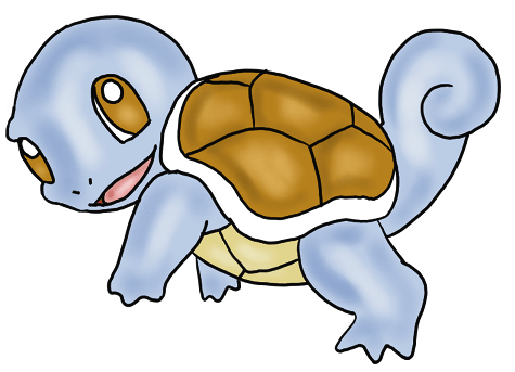 475x343 How To Draw Squirtle From Pokemon For Kids Step By Step Drawing