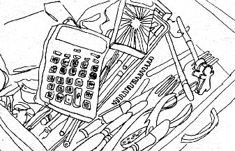 337x216 Everybody's Junk Drawer Sketch Book Middle School