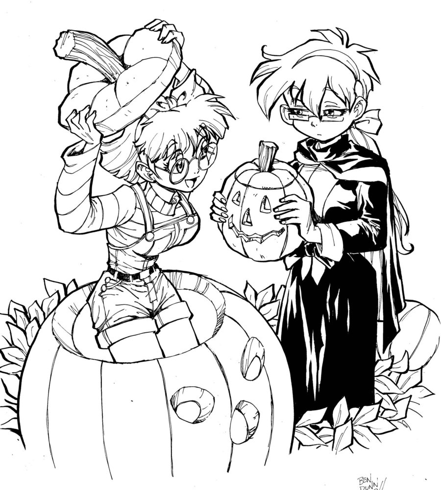 900x1001 Halloween Coloring Pages For High School