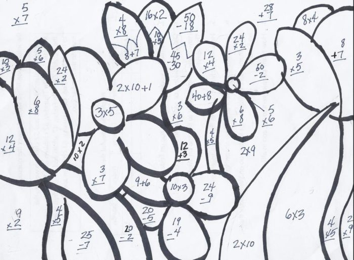 700x514 Math Worksheets For Middle School Students Worksheets For All