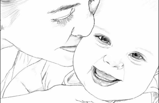 650x421 Free Printable Happy Mothers Day Coloring Pages, Sheets, Paintings