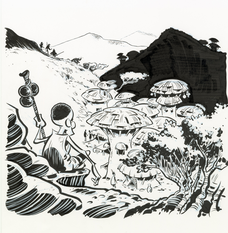 750x765 Chris Schweizer's Blog Original Drawings For Sale