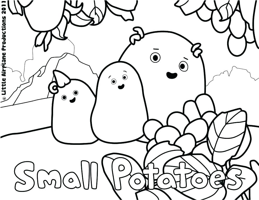 990x765 Small Coloring Pages Fish Coloring Pages For Kids Small Fish