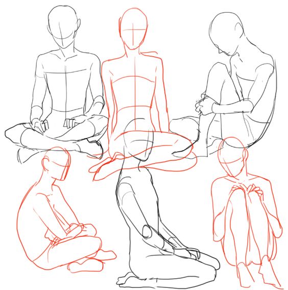 564x568 Sitting Poses Art Art Students, Drawings