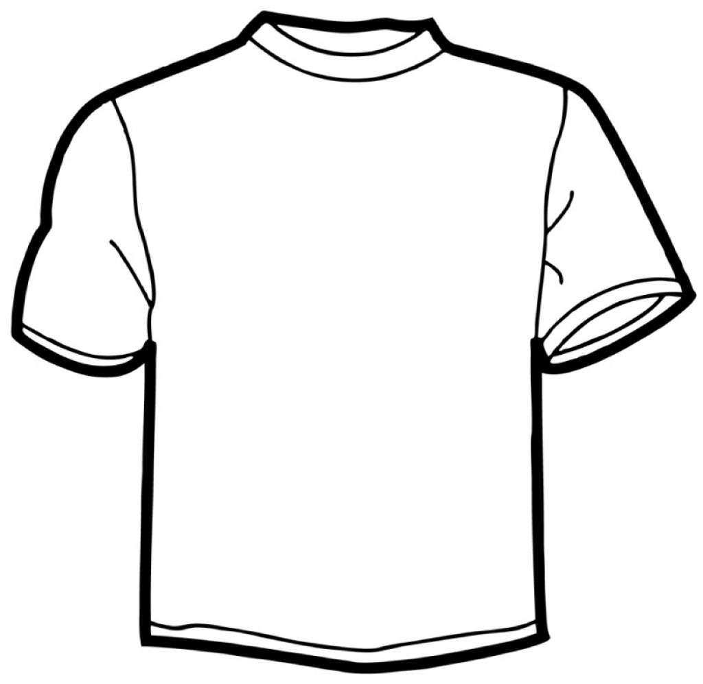 1024x997 Coloring Pages Elegant T Shirt Coloring Page For Pages T Shirt