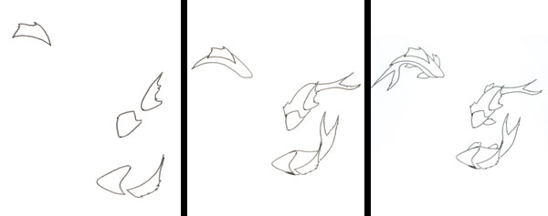 600x237 Watercolor Painting Lesson Of Koi Fish