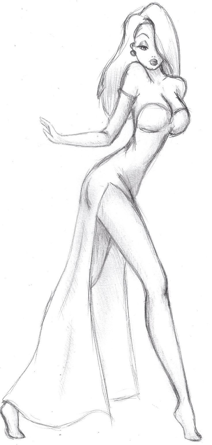 736x1543 Pencil Drawings Of Girls Whole Body Best Woman Drawing Ideas