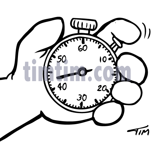 515x476 Free Drawing Of Stopwatch Bw From The Category Sports