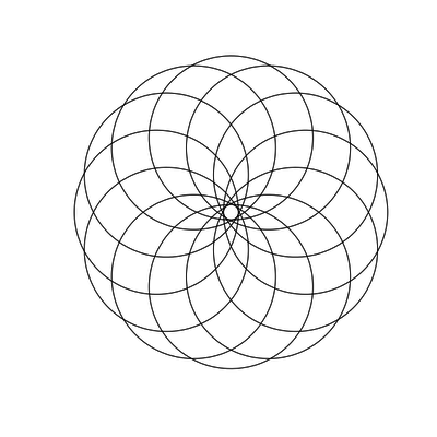 400x400 Intersecting Circles Miskatonic University Press