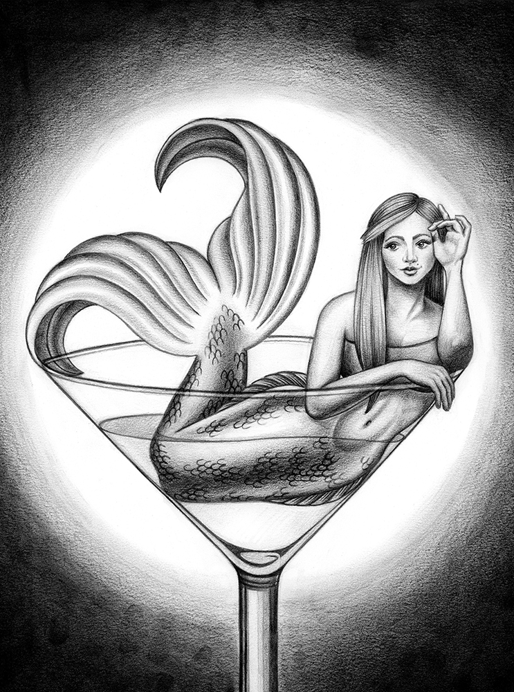 743x1000 Lauren Yurkovich Black Amp White Drawings