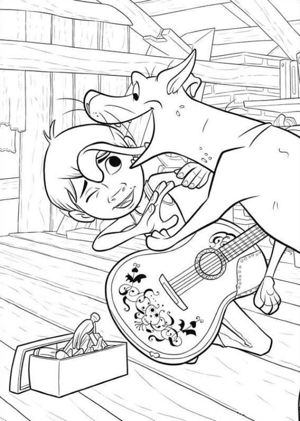 597x837 Kids N 23 Coloring Pages Of Coco