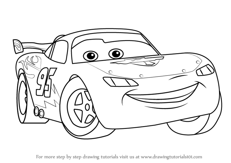 800x565 Lighting Mcqueen Drawing